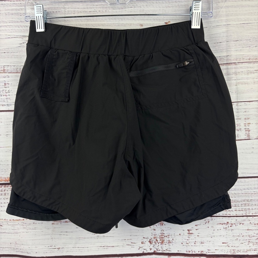 ASRV Tetra-Lite 2-in-1 Training Shorts Black DSG-0467 Mens Small Gym Athletic - Picture 9 of 12